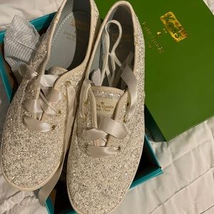 Kate Spade sparkly Keds!
